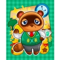 Vollständiges Diamantgemälde mit rundem Bohrer – Tanuki – 40 x 50 cm