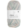 Baby Cotton Soft Print dk mauve-aqua